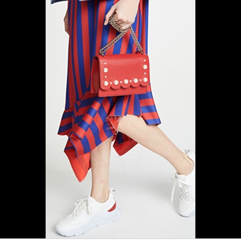 Kate Spade red hayes street pearl hazel bag - Picture 2 of 8